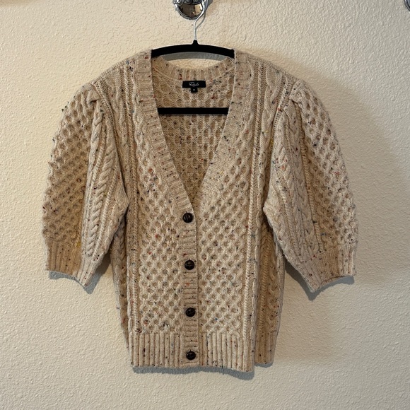 Rails Speckled Cream Cardigan - Picture 1 of 3